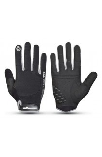Luva Dedo Longo Elleven Gel Preto/Cinza