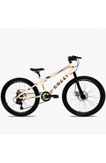 Bicicleta Infantil Aro 24 Colli Airon Bege