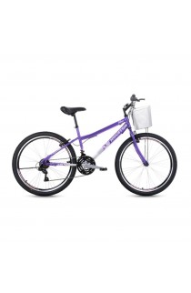 Bicicleta Houston Aro 24 Wind Feminina Lilas