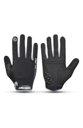 Luva Dedo Longo Elleven Gel Preto/Cinza