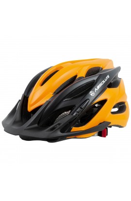 Capacete Absolute Wild c/Sinalizador Preto/Laranja