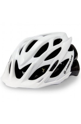 Capacete Absolute Wild c/Sinalizador Branco