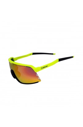 Óculos Elleven Casual XQ559 Amarelo c/Lente Espelhada