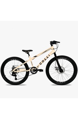 Bicicleta Infantil Aro 24 Colli Airon Bege