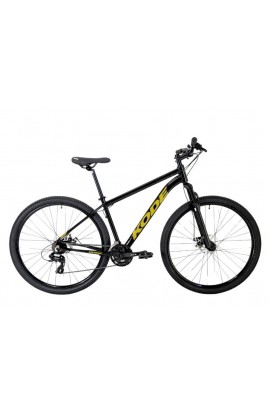 Bicicleta Kode KN29 Preta/Amarelo