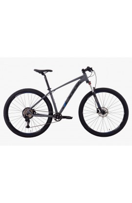 Bicicleta Oggi Hacker HDS ESSA 8v Cinza/Azul
