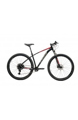Bicicleta Oggi Big Wheel 7.0 Cues 9v Preta/Vermelho