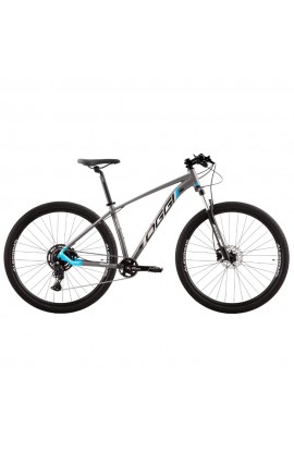 Bicicleta Oggi Big Wheel 7.0 Cues 9v Cinza/Azul
